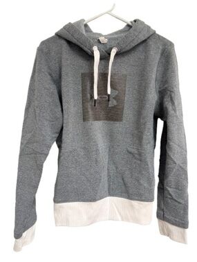 Under Armour Gray Hoodie with White Drawstrings